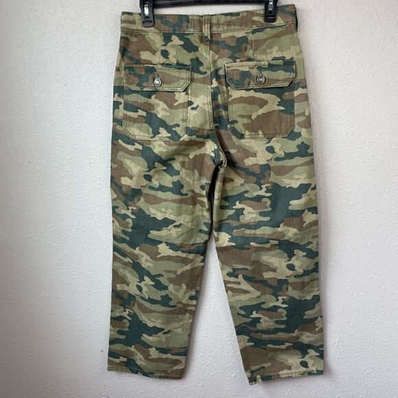 NWOT Free People Camo Jeans Sizes 28 - Picture 3 of 5